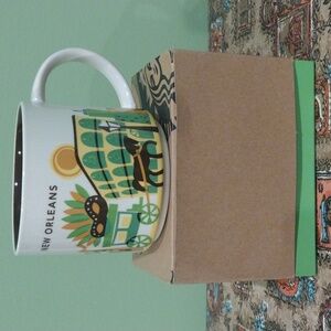 NEW Starbucks 2015 New Orleans 14oz Ceramic Mug